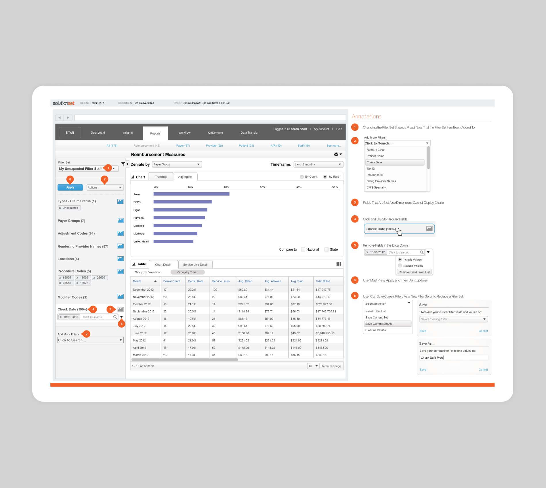 RemitData Wireframe