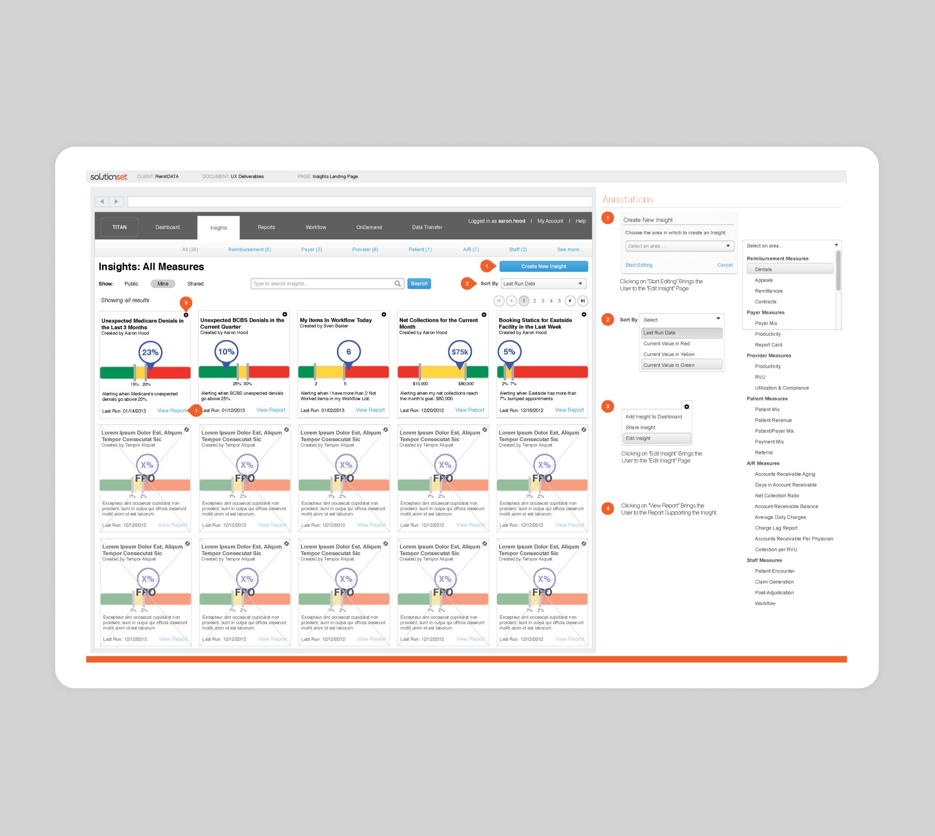 RemitData Wireframe