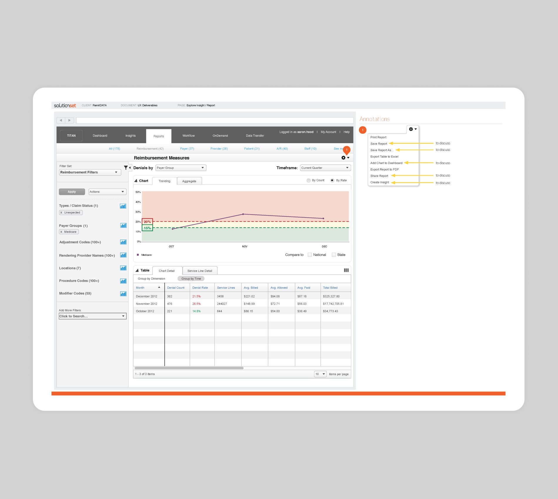 RemitData Wireframe