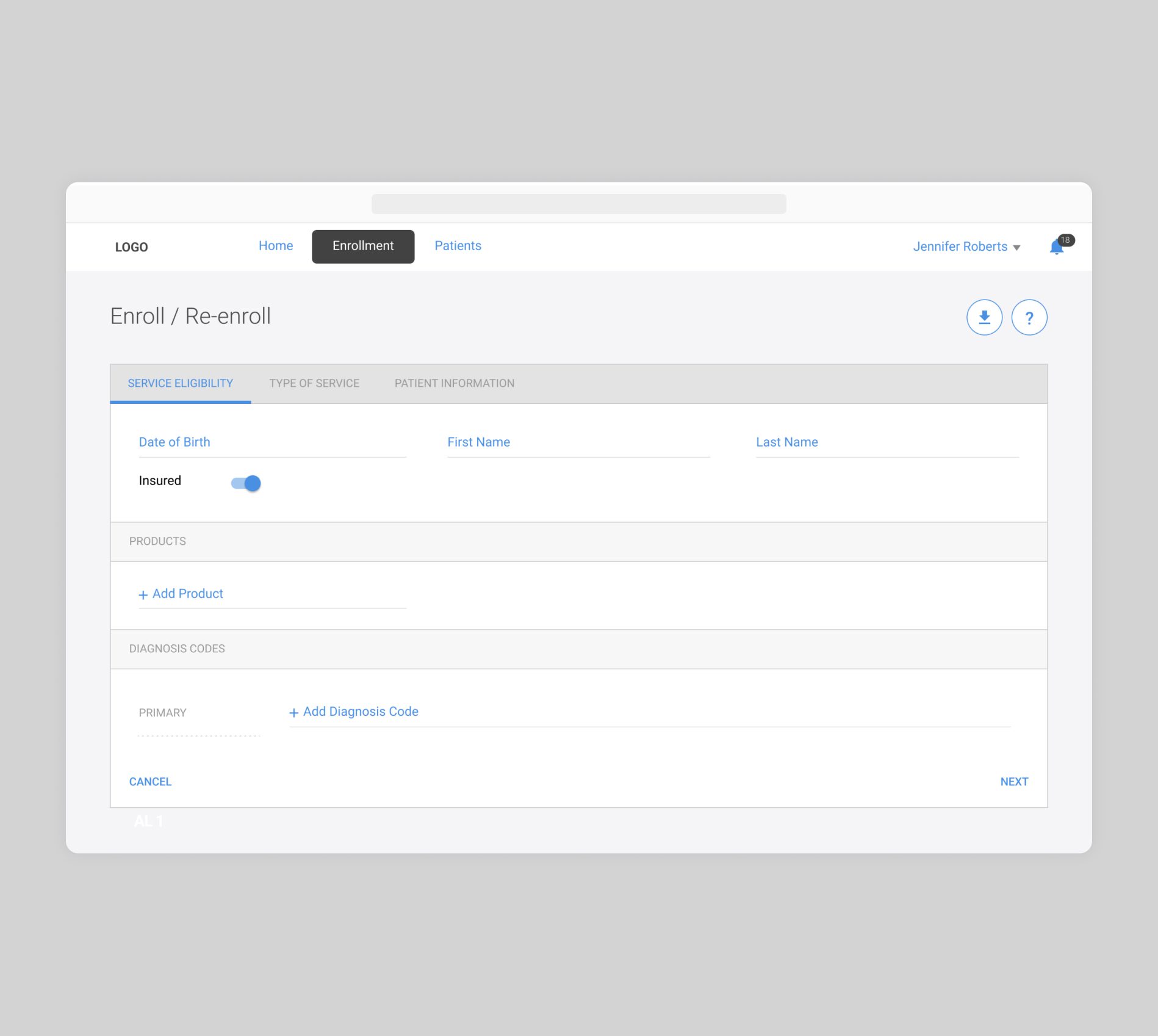 MPS Wireframe