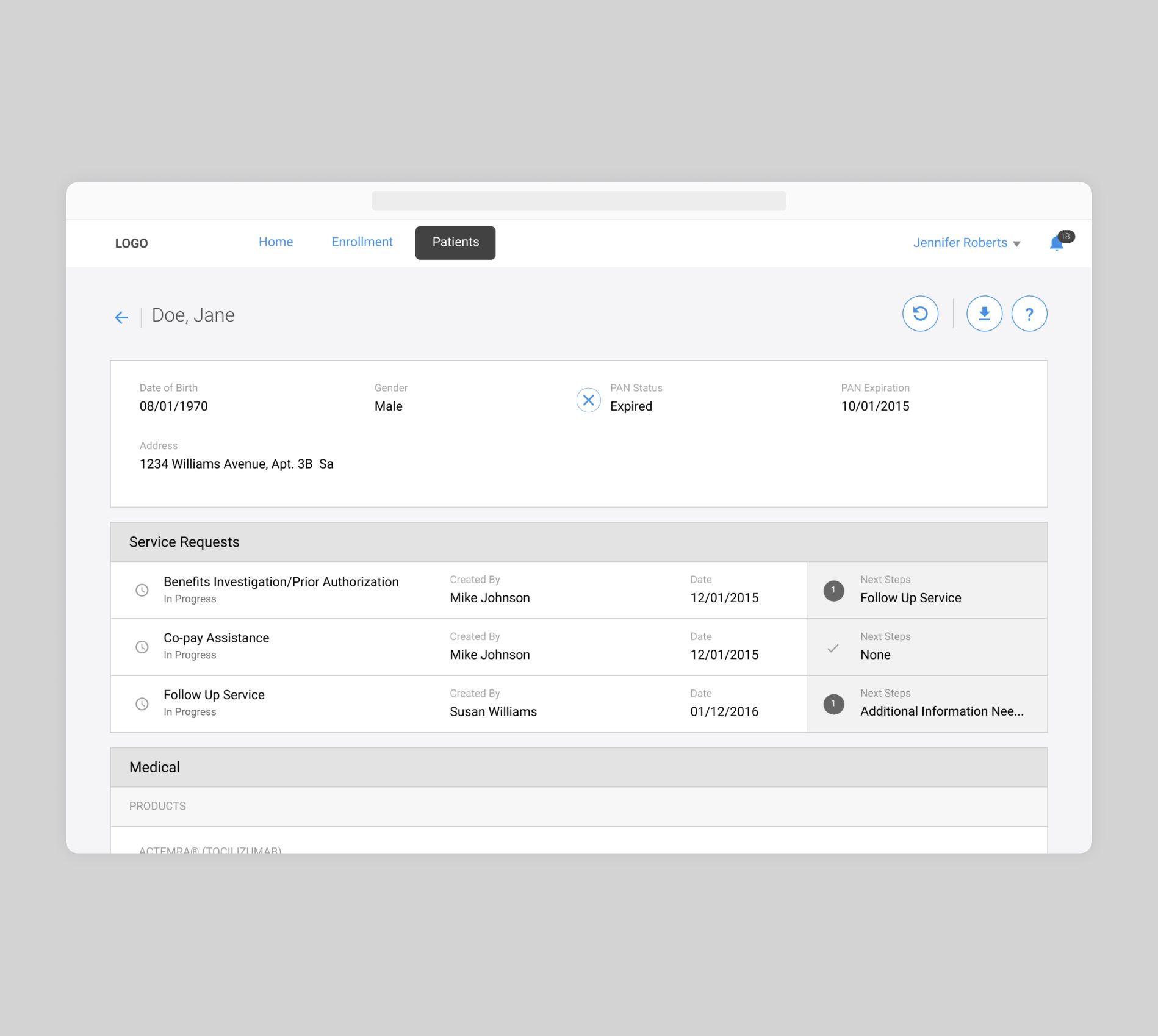 MPS Wireframe