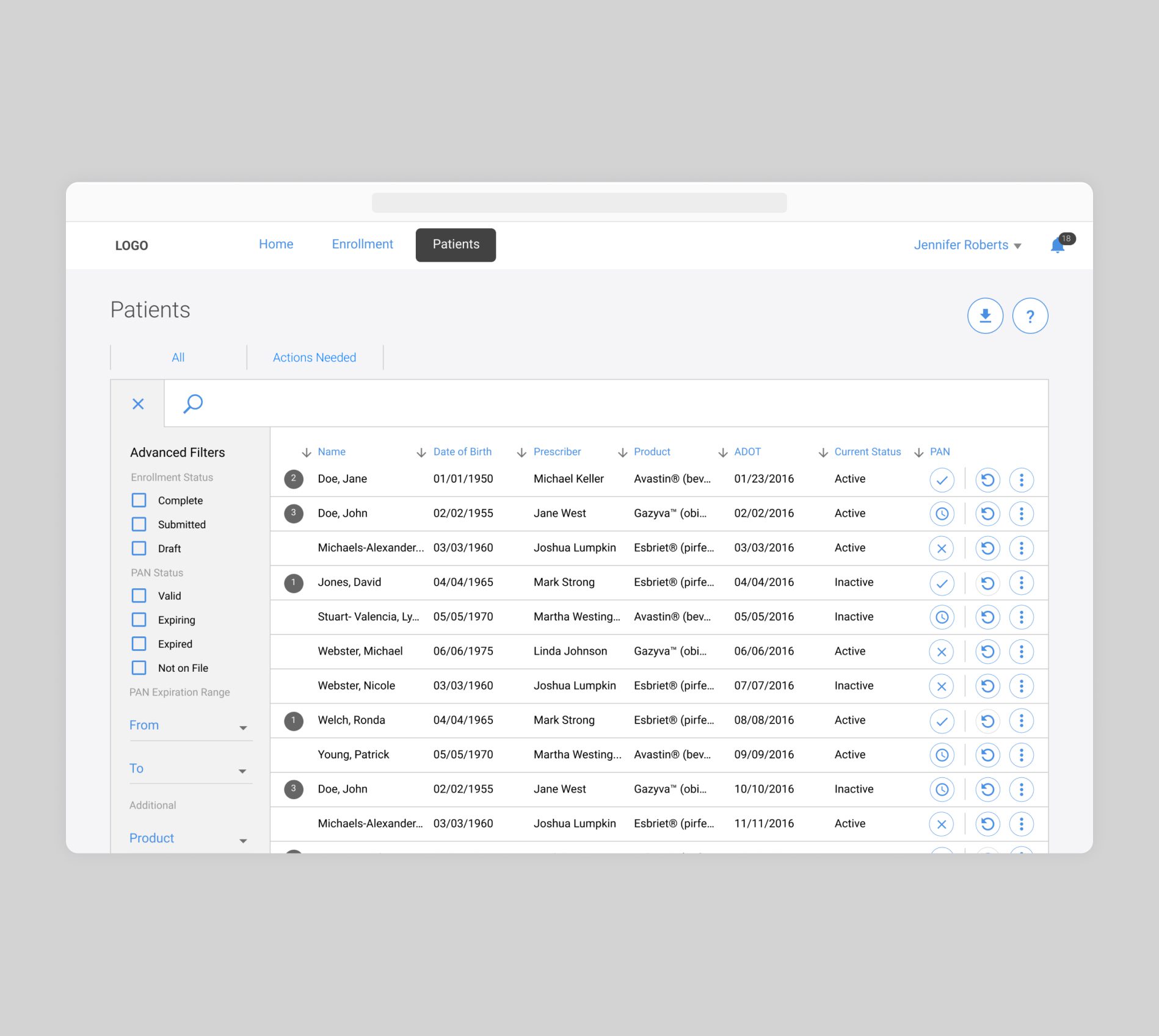 MPS Wireframe