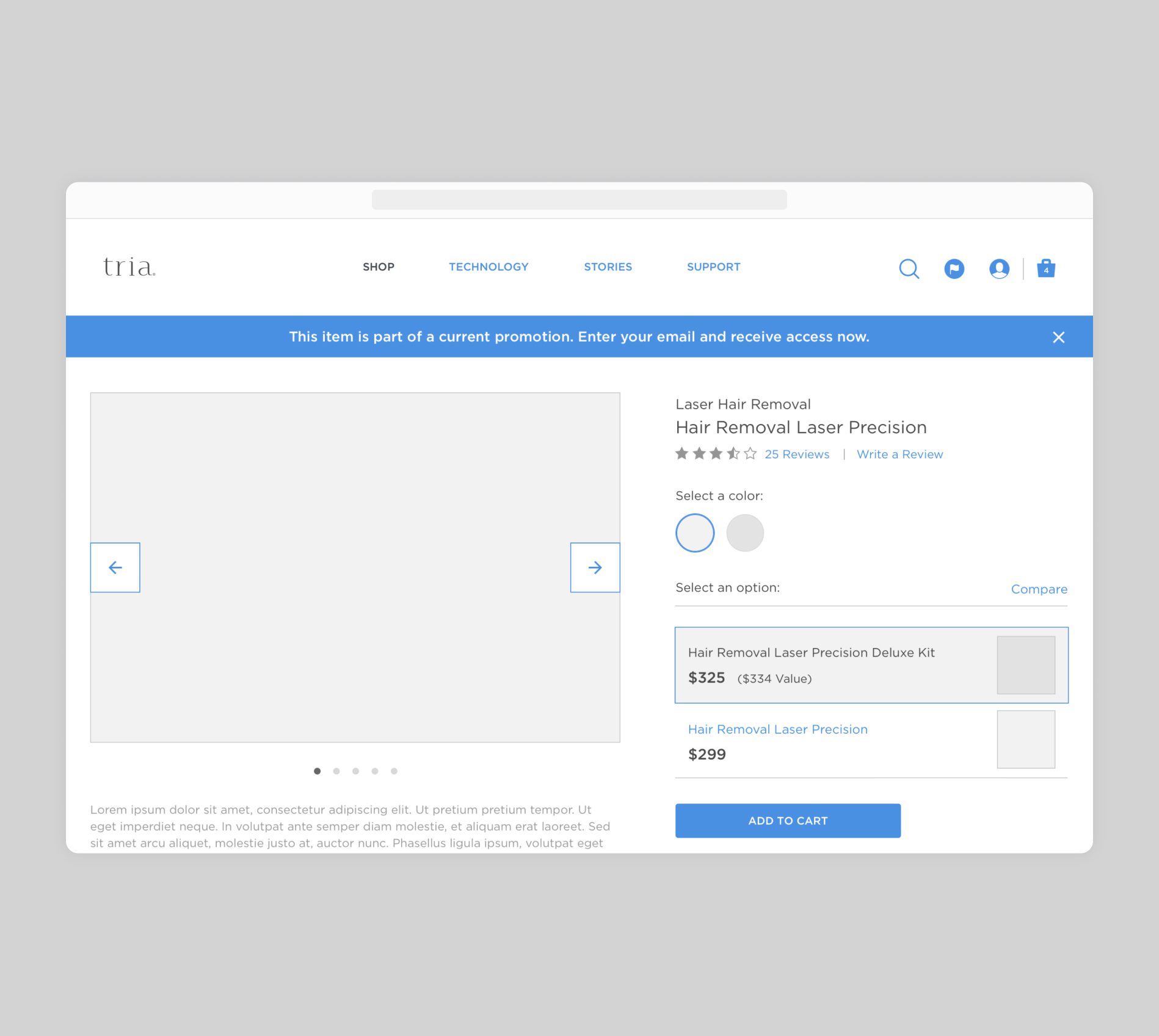 Trim Beauty Wireframe